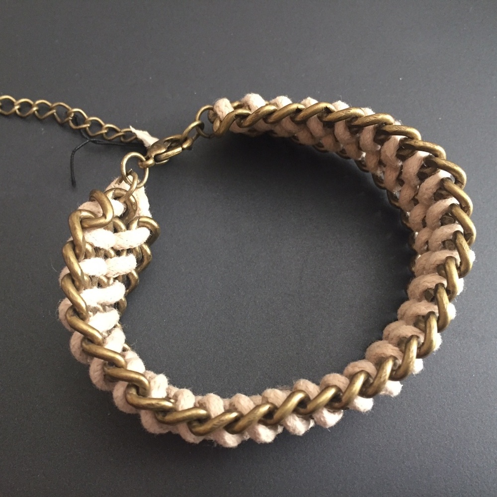 Metal & Thread Bracelet